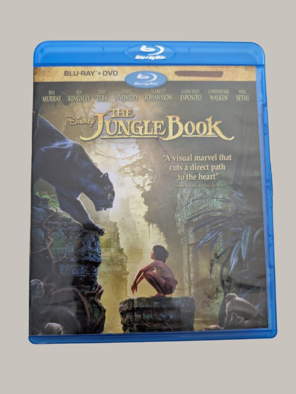 5/$20 Disney's 2016 Live Action The Jungle Book Blu-Ray + DVD